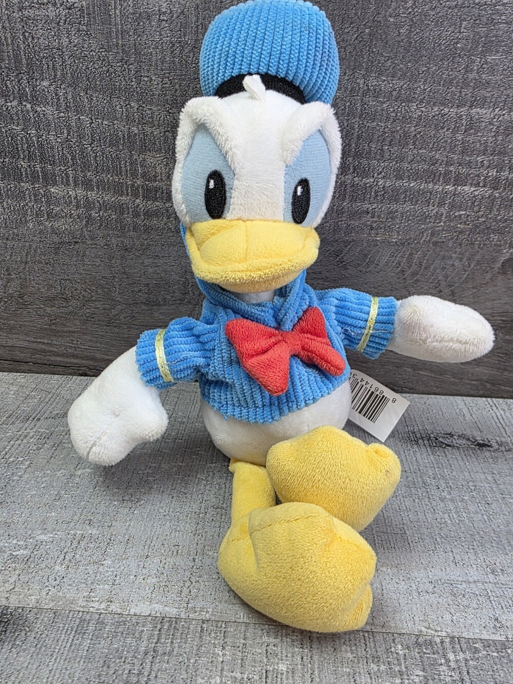Disney Jr. DONALD DUCK Mickey's Fun House 8" Beanbag Plush Corduroy g66